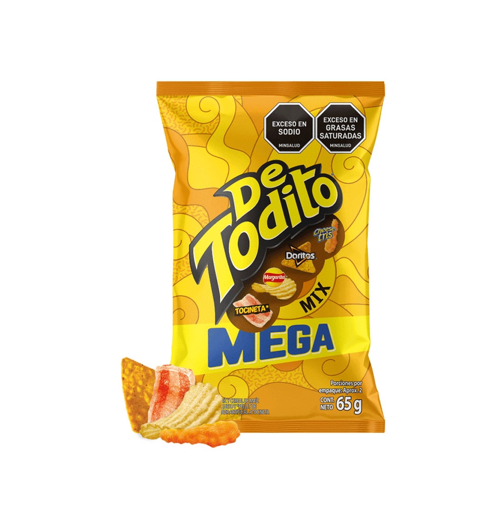 Detodito mix mega 65g