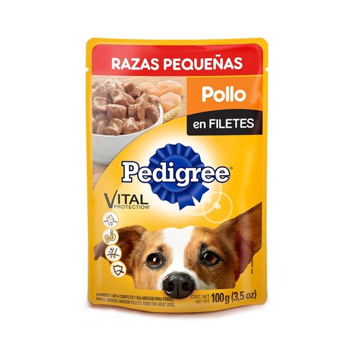 comida humeda peque pollo